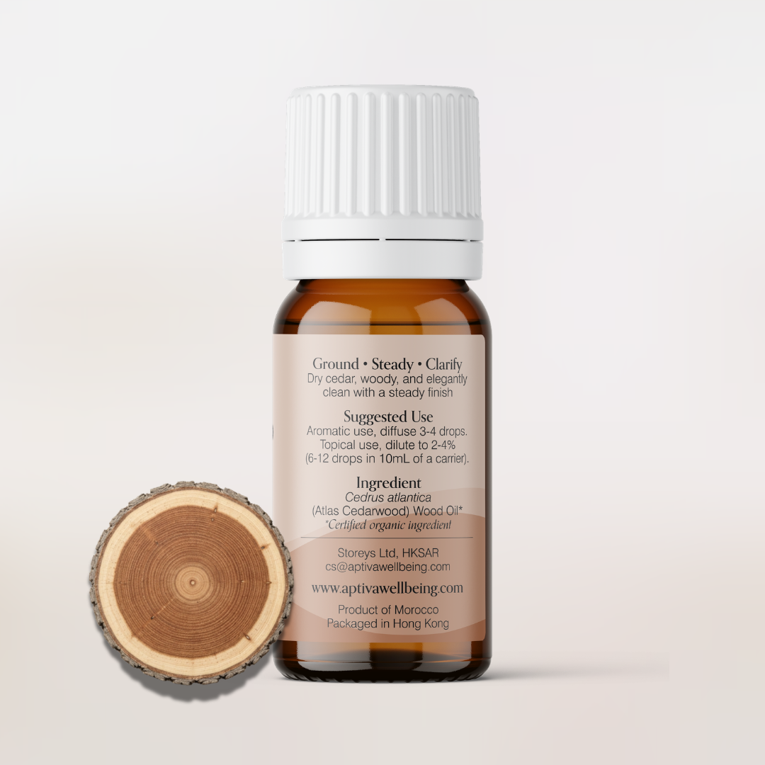 Organic Cedarwood Atlas Essential Oil