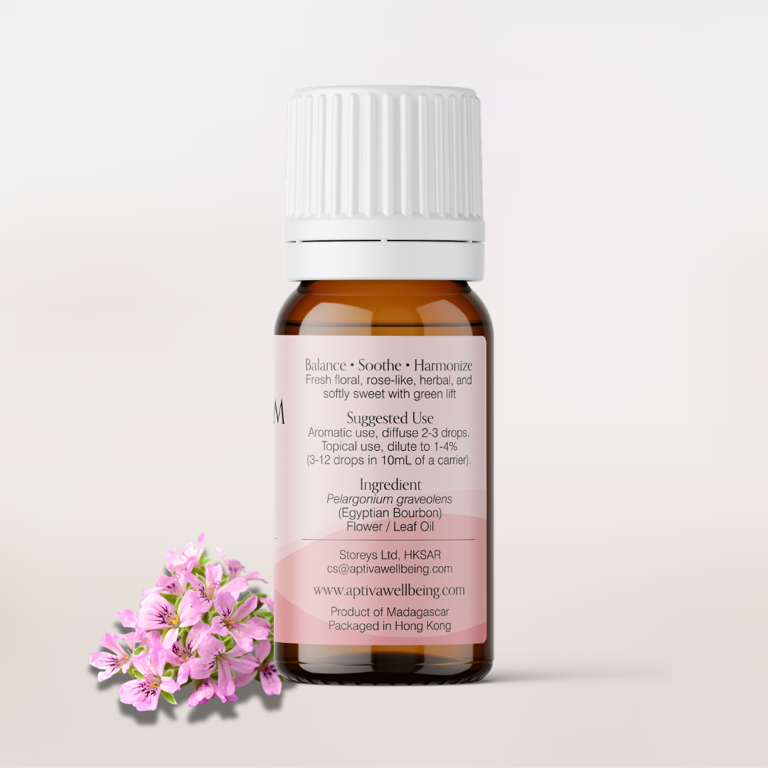 Bourbon (Rose) Geranium Essential Oil