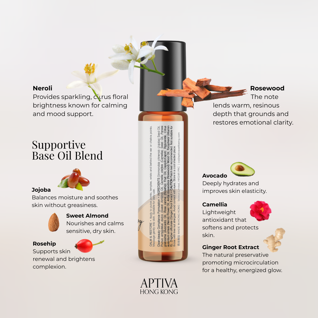 Neroli feat. Rosewood Aromatherapy Oil Roll-on