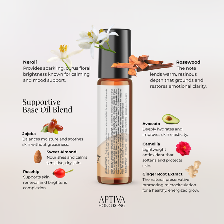Neroli feat. Rosewood Aromatherapy Oil Roll-on