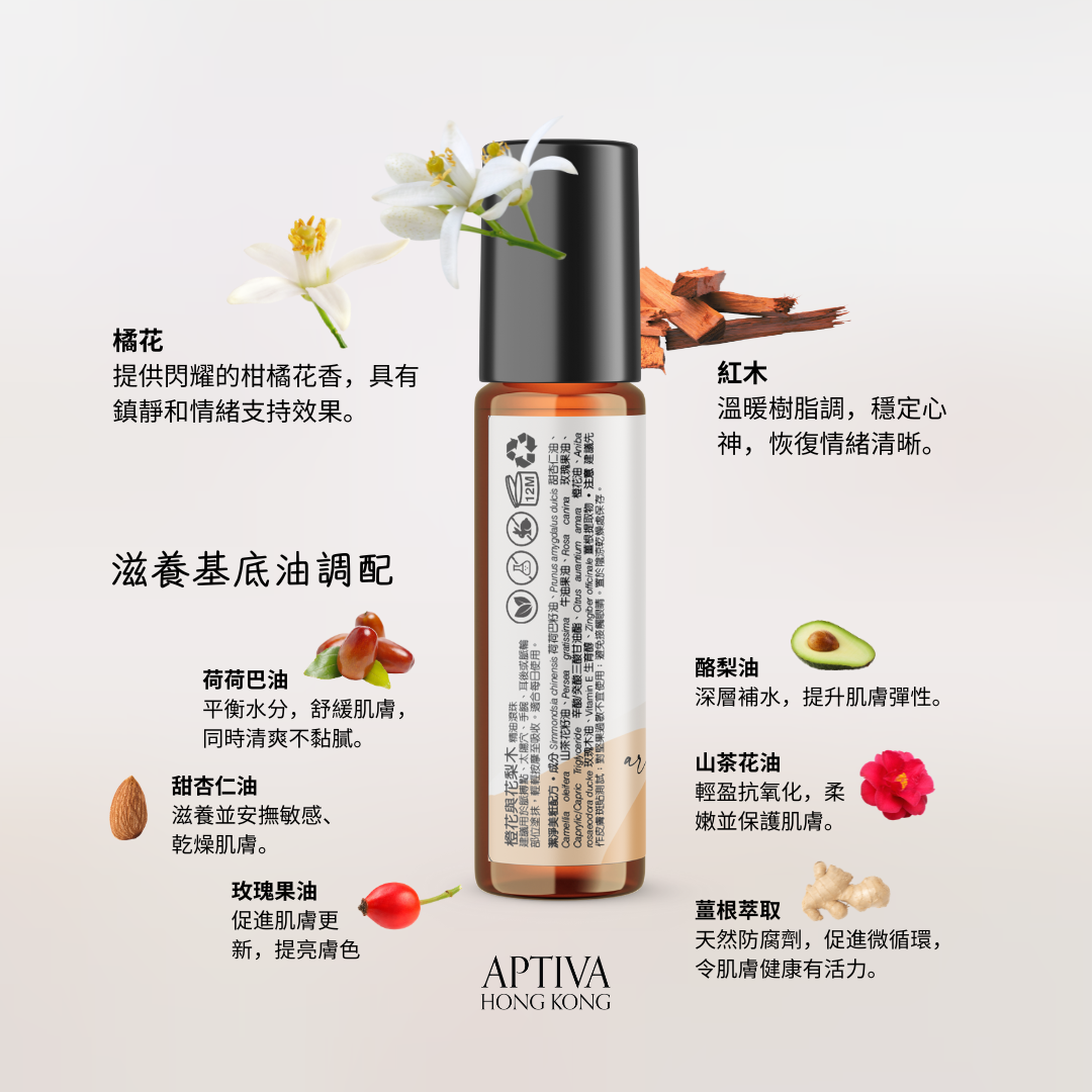 Neroli feat. Rosewood Aromatherapy Oil Roll-on
