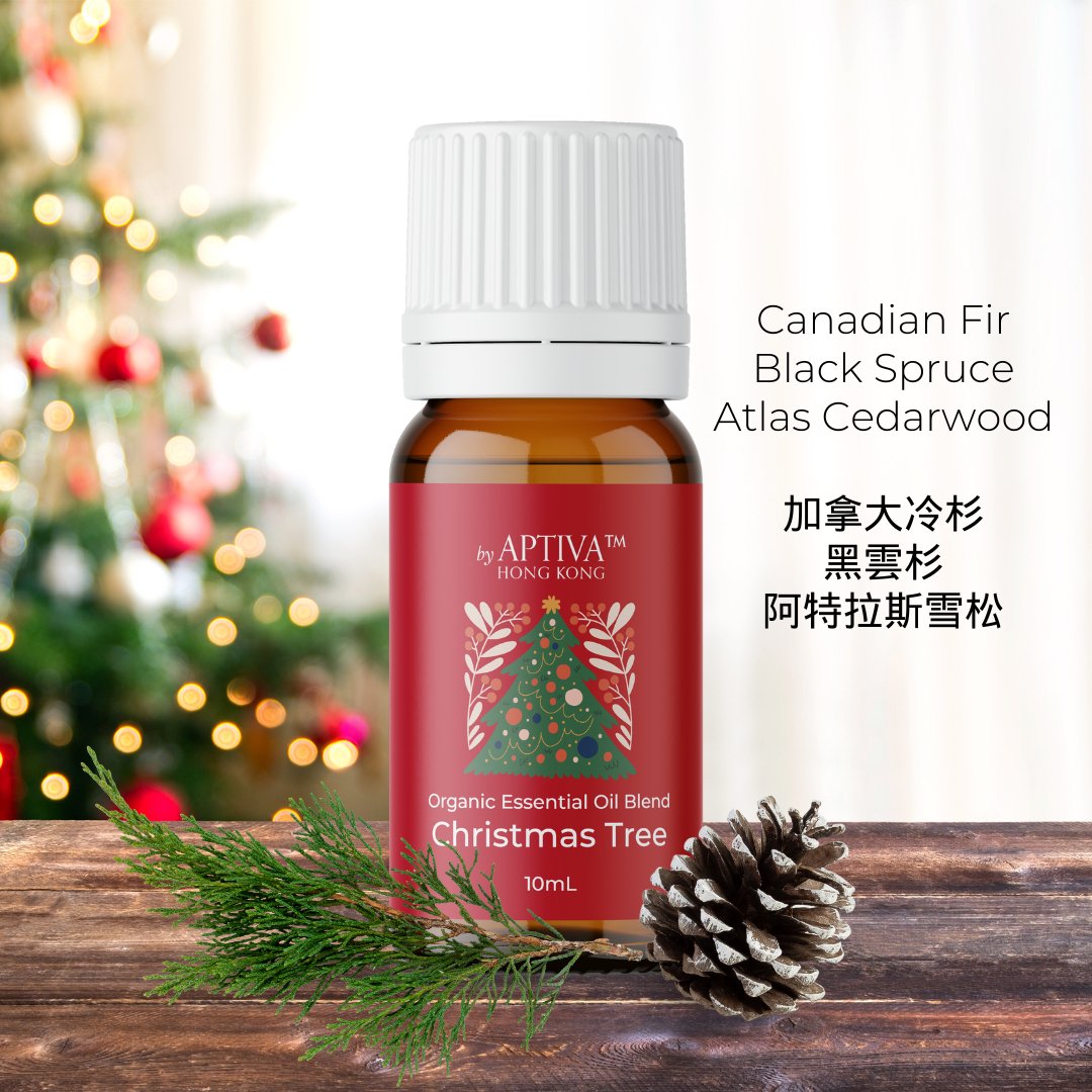 Christmas Tree Organic Essential Oil Blend - APTIVA Default Title Essential Oil Blend