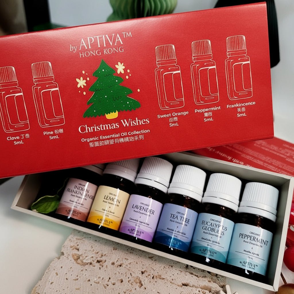 Christmas Wishes Organic Essential Oil Collection - APTIVA