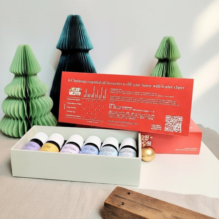 Christmas Wishes Organic Essential Oil Collection - APTIVA