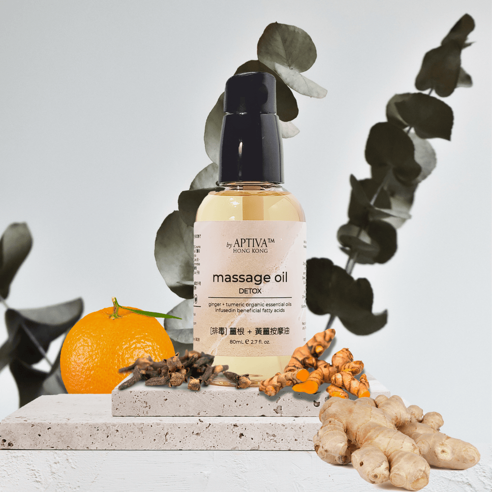 DETOX Massage & Body Oil - APTIVA Default Title Massage Oil