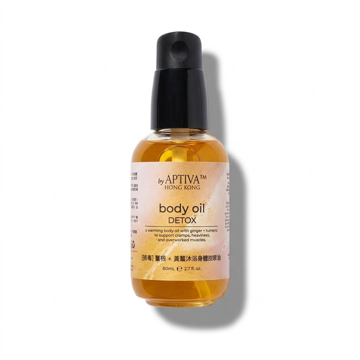 DETOX Massage &amp; Body Oil — Ginger &amp; Turmeric