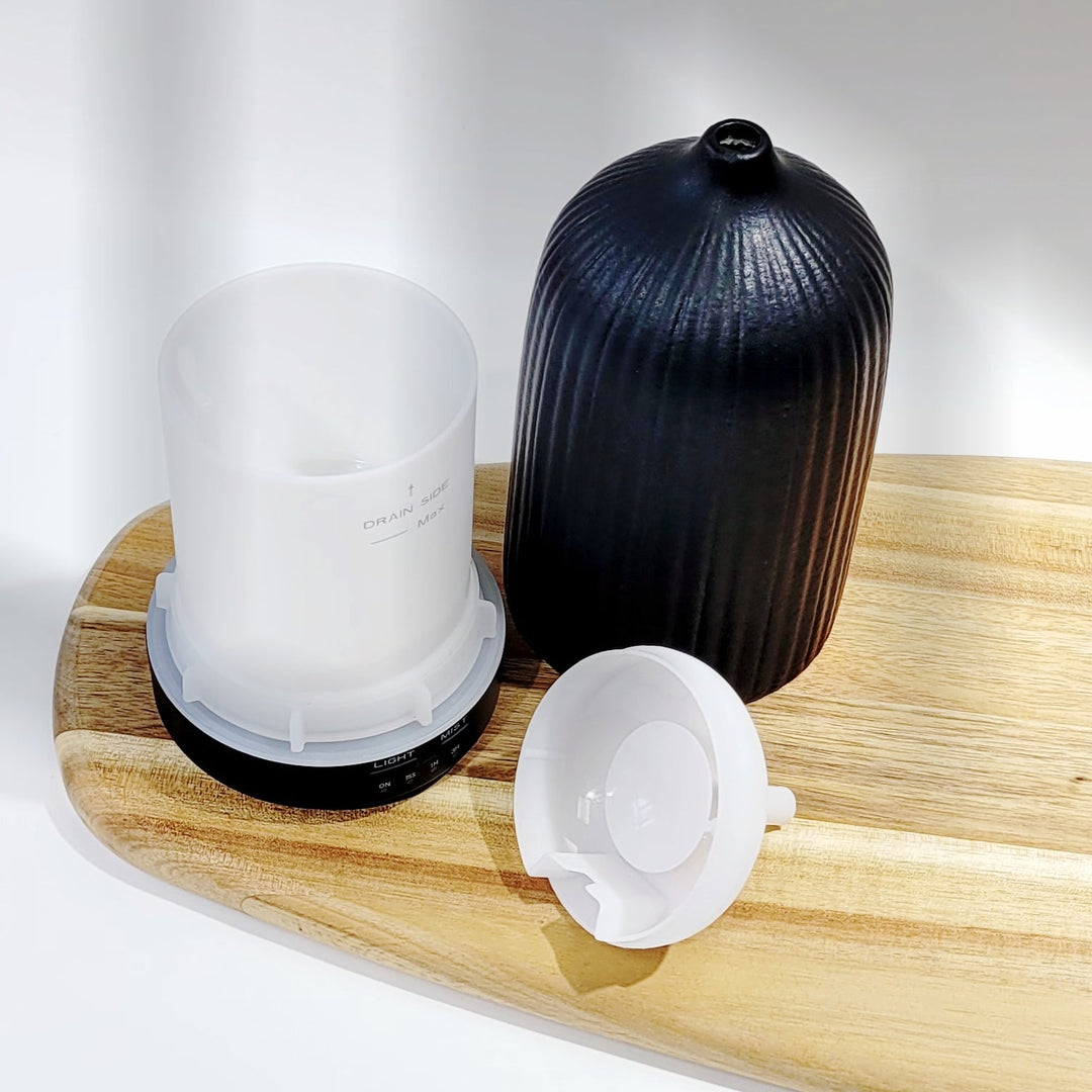 Ebony Nano Mist Ceramic Diffuser - APTIVA Default Title Aroma Diffuser