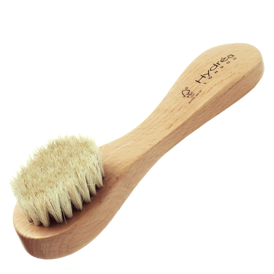 Eco-Friendly Facial Brush with Pure Bristles - APTIVA Facial Brush