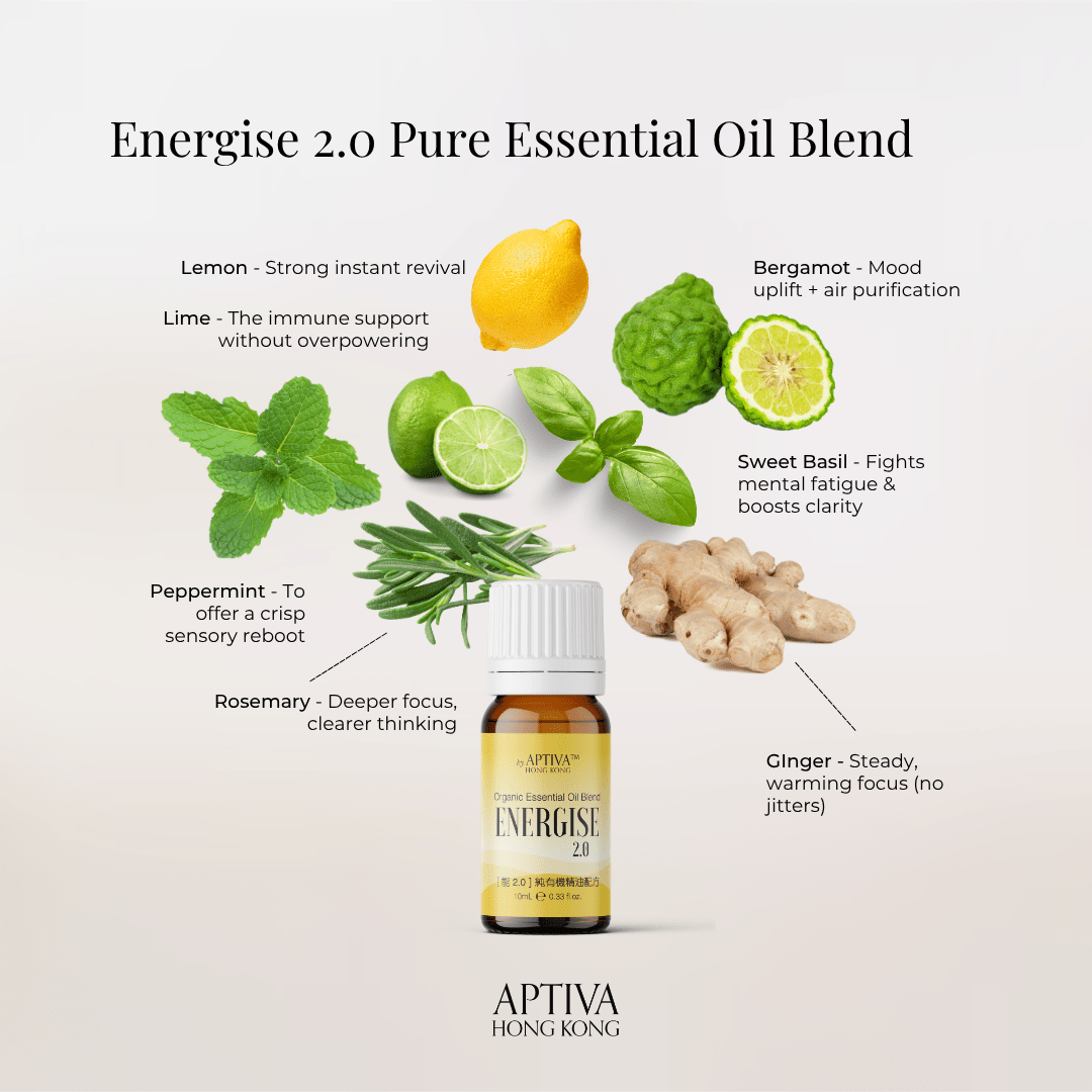 ENERGISE 2.0 Organic Essential Oil Blend - APTIVA