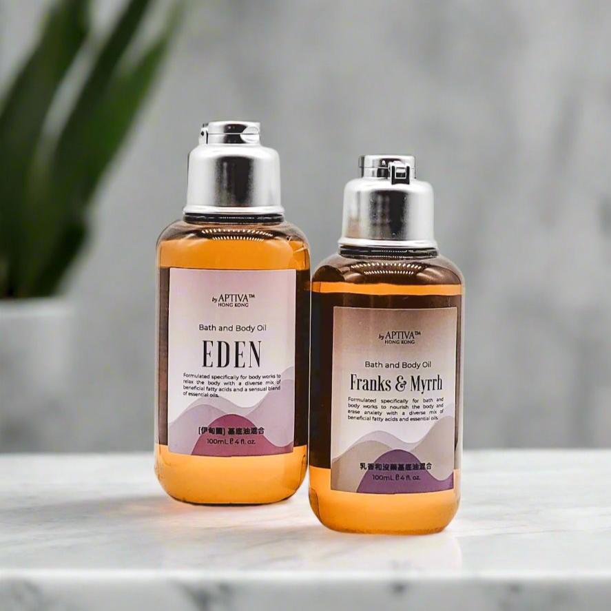 Franks & Myrrh + EDEN Bath & Body Oil Perfect Pairing - APTIVA