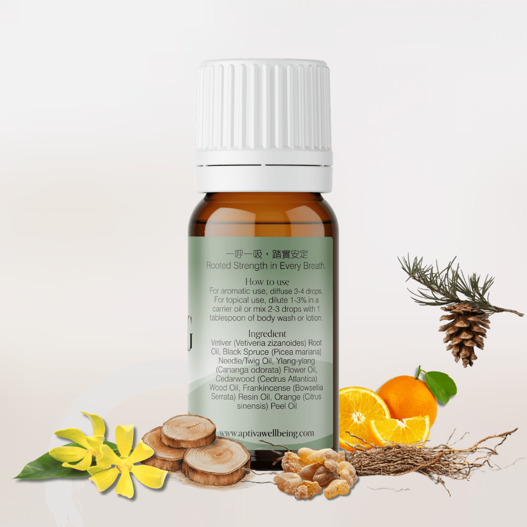 GROUNDING Pure Essential Oil Blend - APTIVA