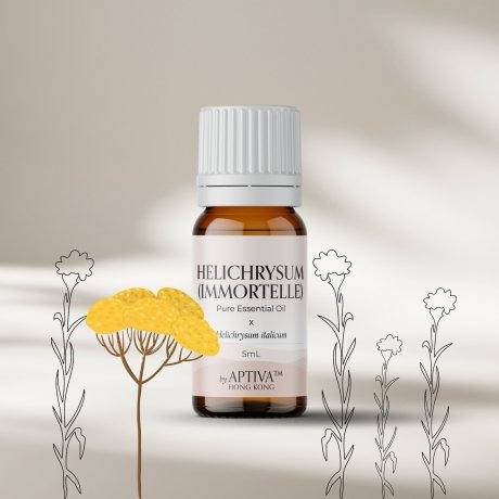 Helichrysum (Immortelle) Essential Oil - APTIVA Essential Oil