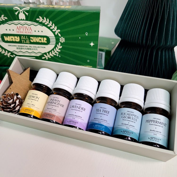 Jingle All The Way Organic Essential Oil Christmas Collection - APTIVA