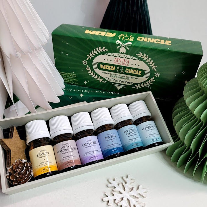 Jingle All The Way Organic Essential Oil Christmas Set - APTIVA