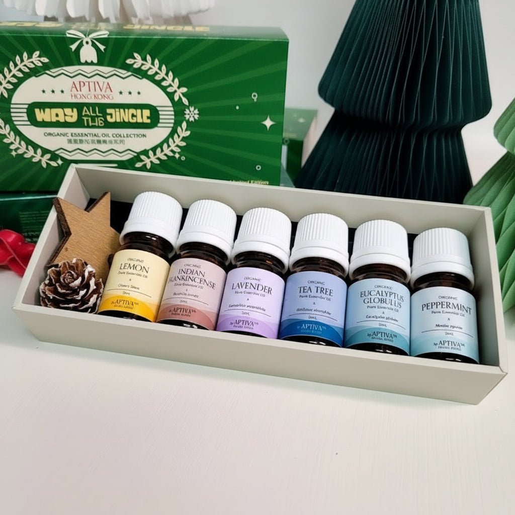Jingle All The Way Organic Essential Oil Christmas Set - APTIVA