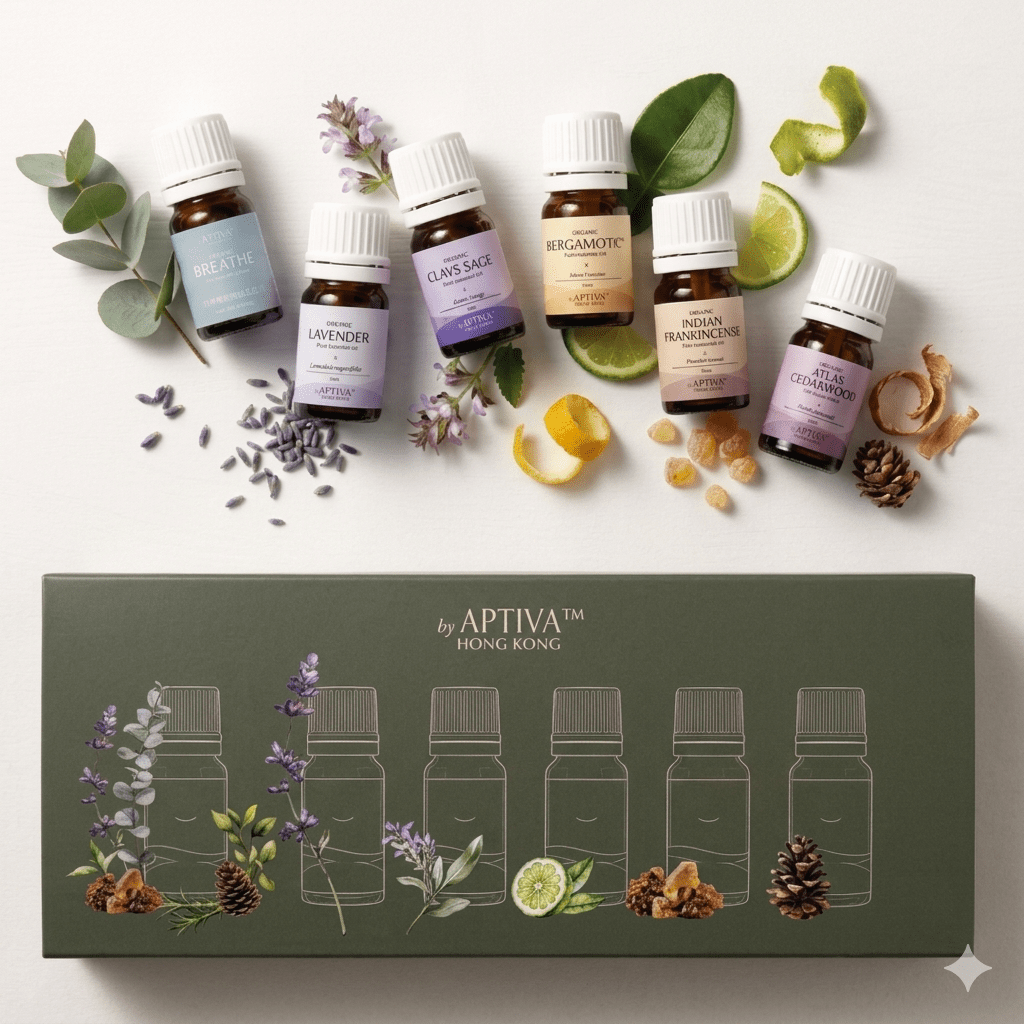 Mind & Body Edit Organic Pure Essential Oils - APTIVA