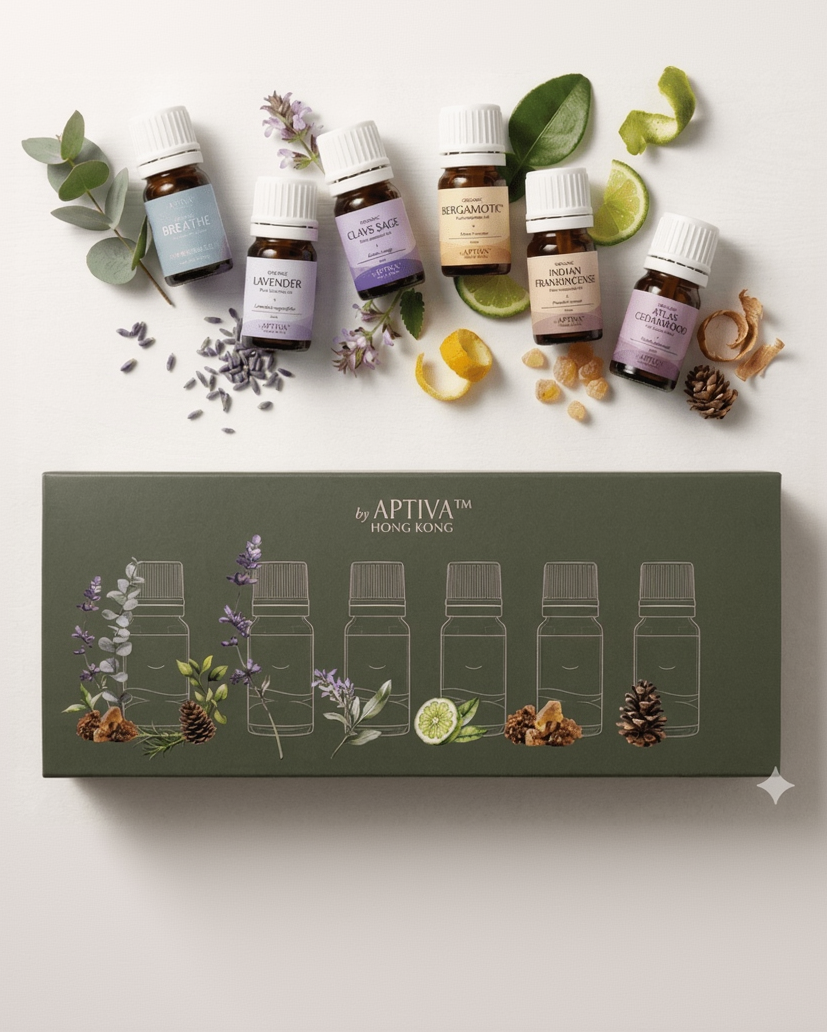 Mind & Body Edit Organic Pure Essential Oils - APTIVA