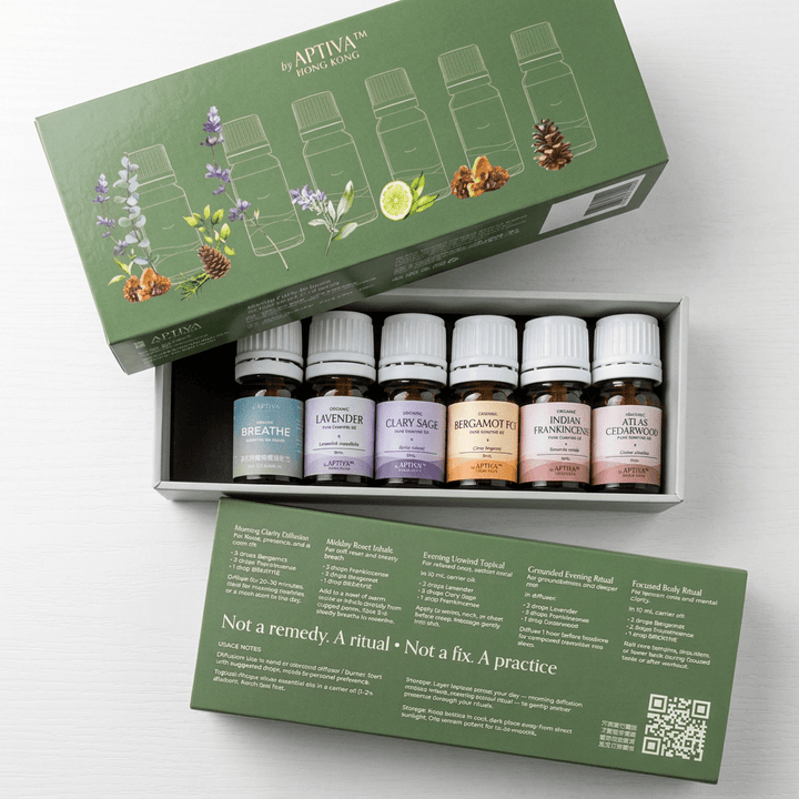 Mind & Body Edit Organic Pure Essential Oils - APTIVA