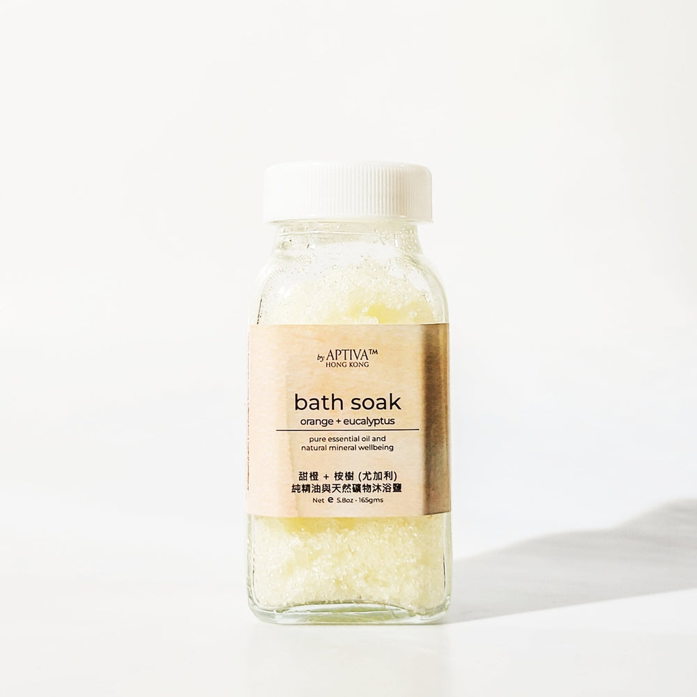 Orange & Eucalyptus Bath Soak - APTIVA Bath Additives