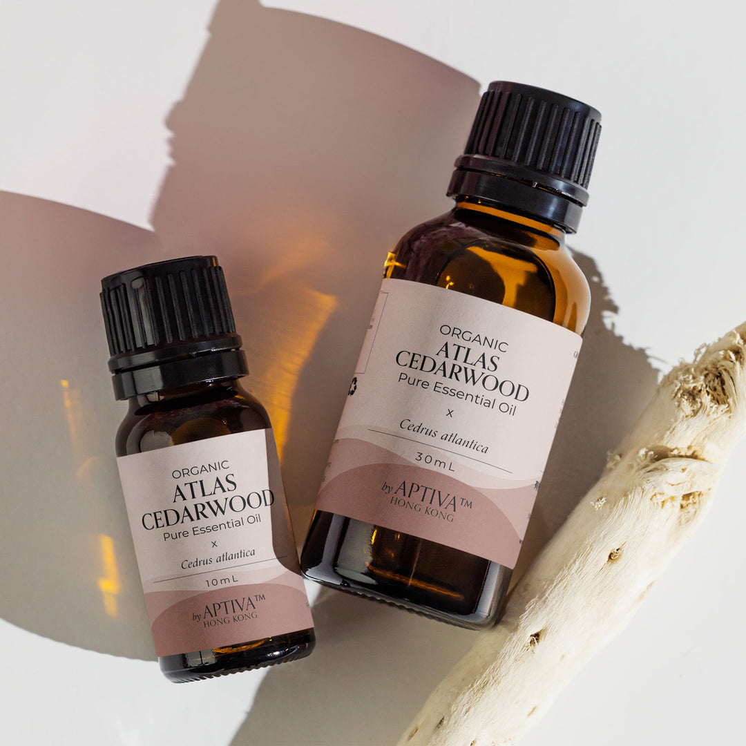 Organic Cedarwood Atlas Essential Oil - APTIVA