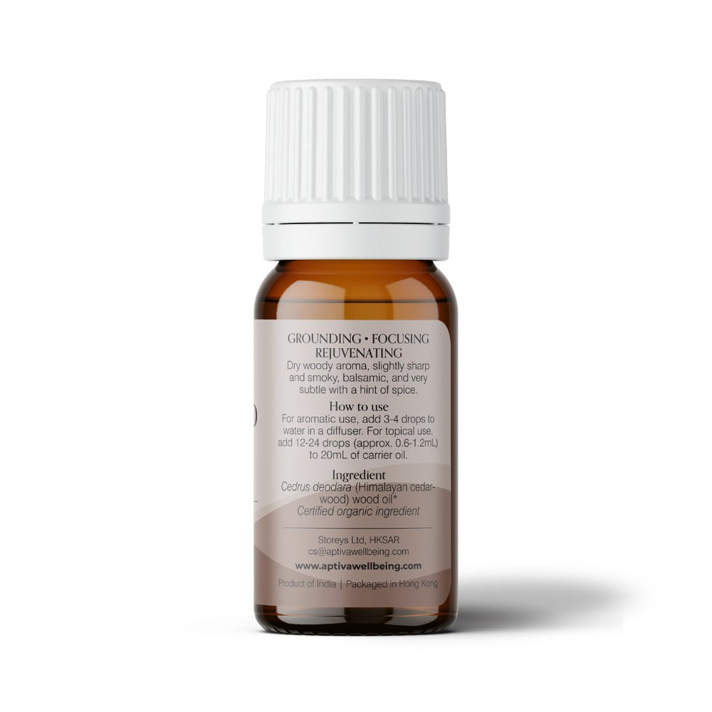 Organic Cedarwood Himalayan Essential Oil - APTIVA