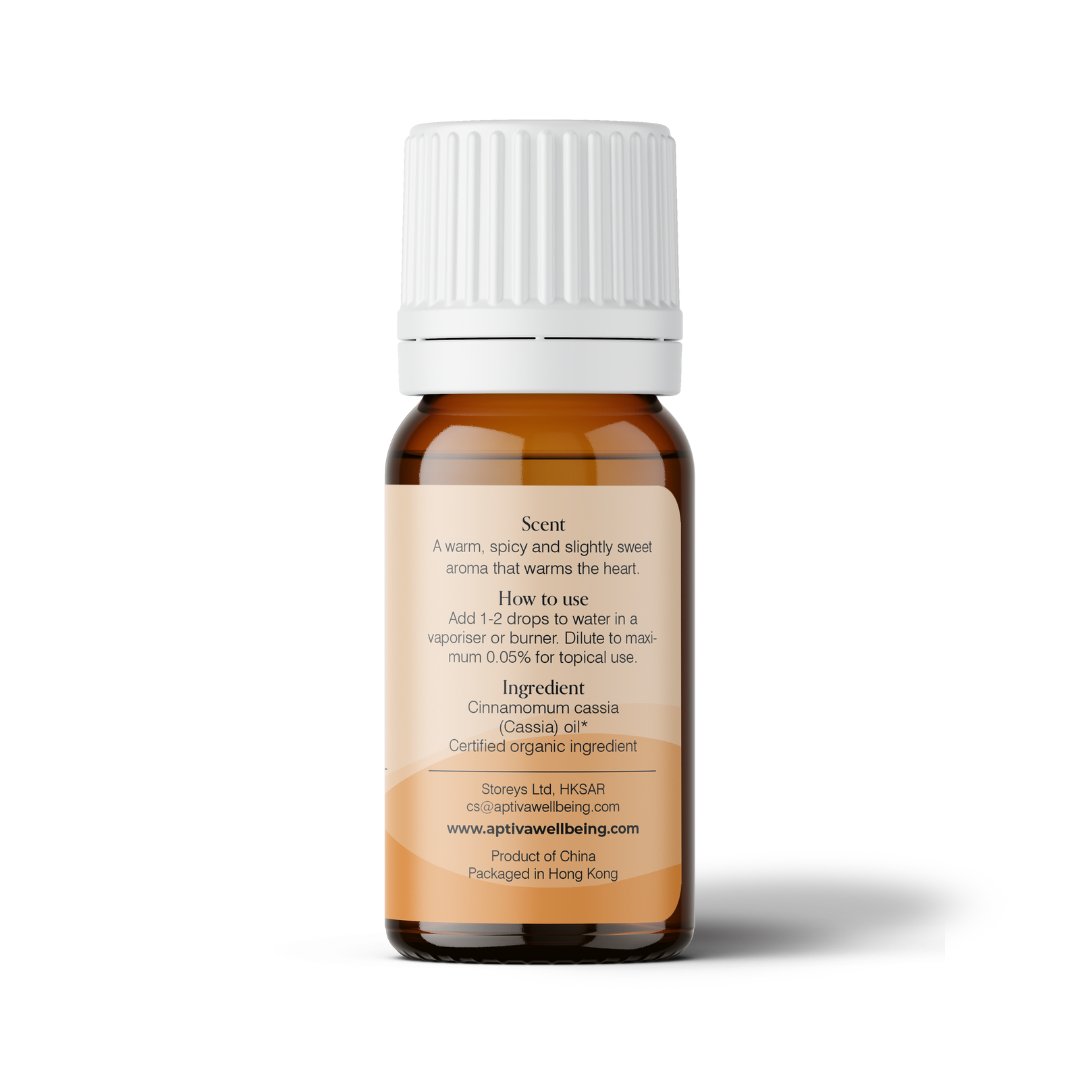 Organic Cinnamon Cassia Essential Oil - APTIVA Essential Oil