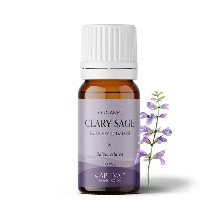 Organic Clary Sage Pure Essential Oil - APTIVA