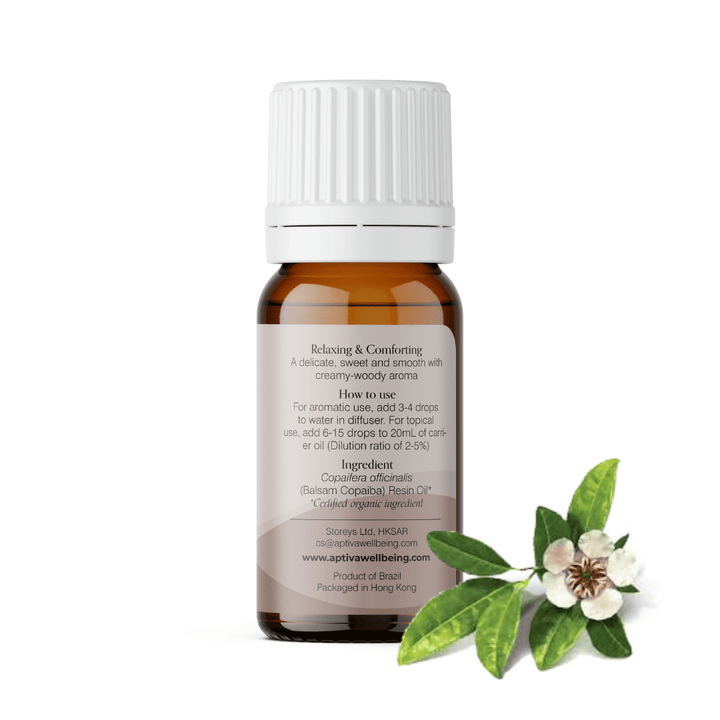 Organic Copaiba Oleoresin Essential Oil - APTIVA