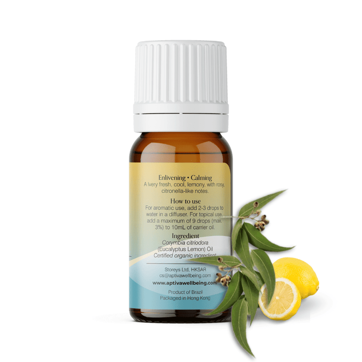 Organic Eucalyptus Lemon Essential Oil - APTIVA