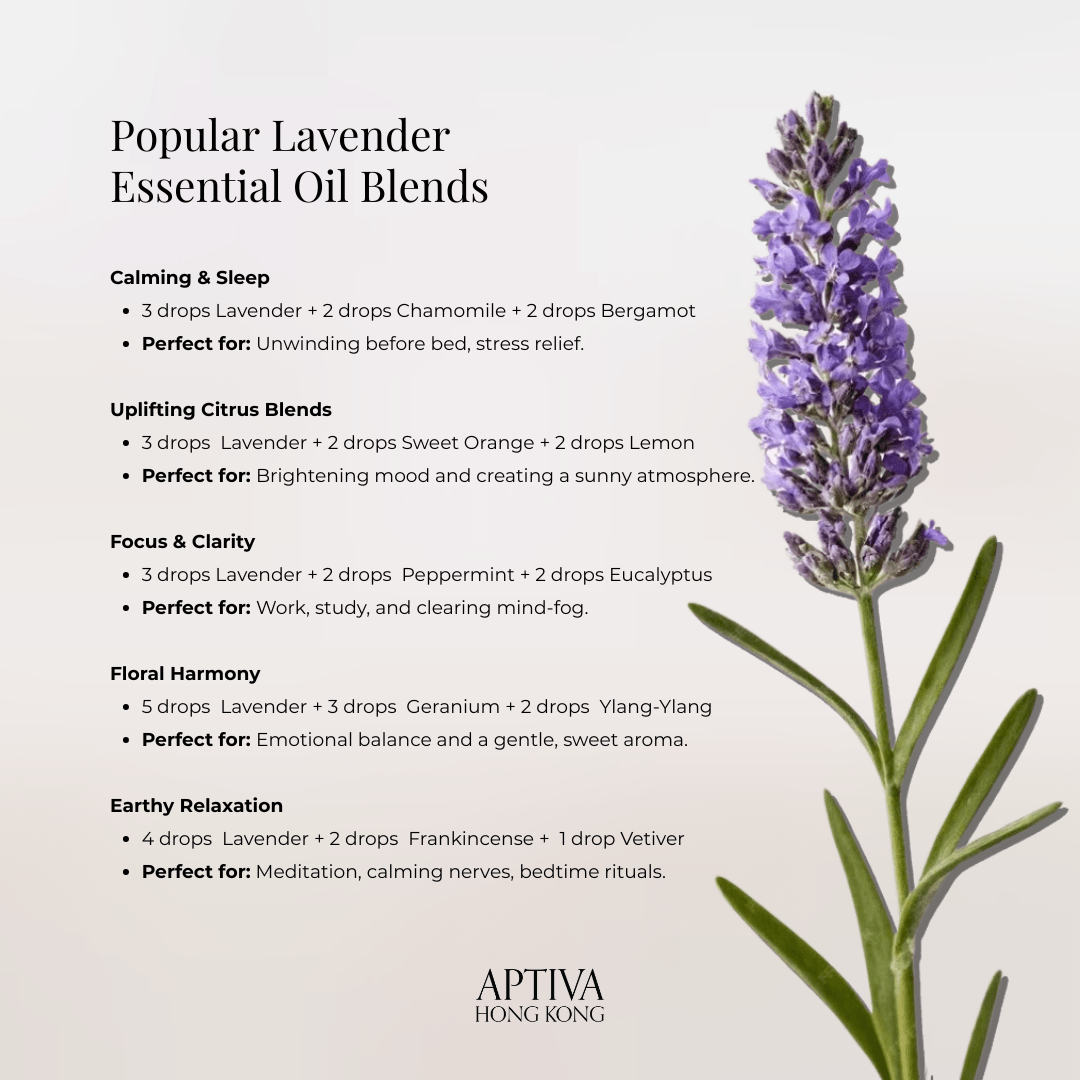Organic Lavender Essential Oil - APTIVA