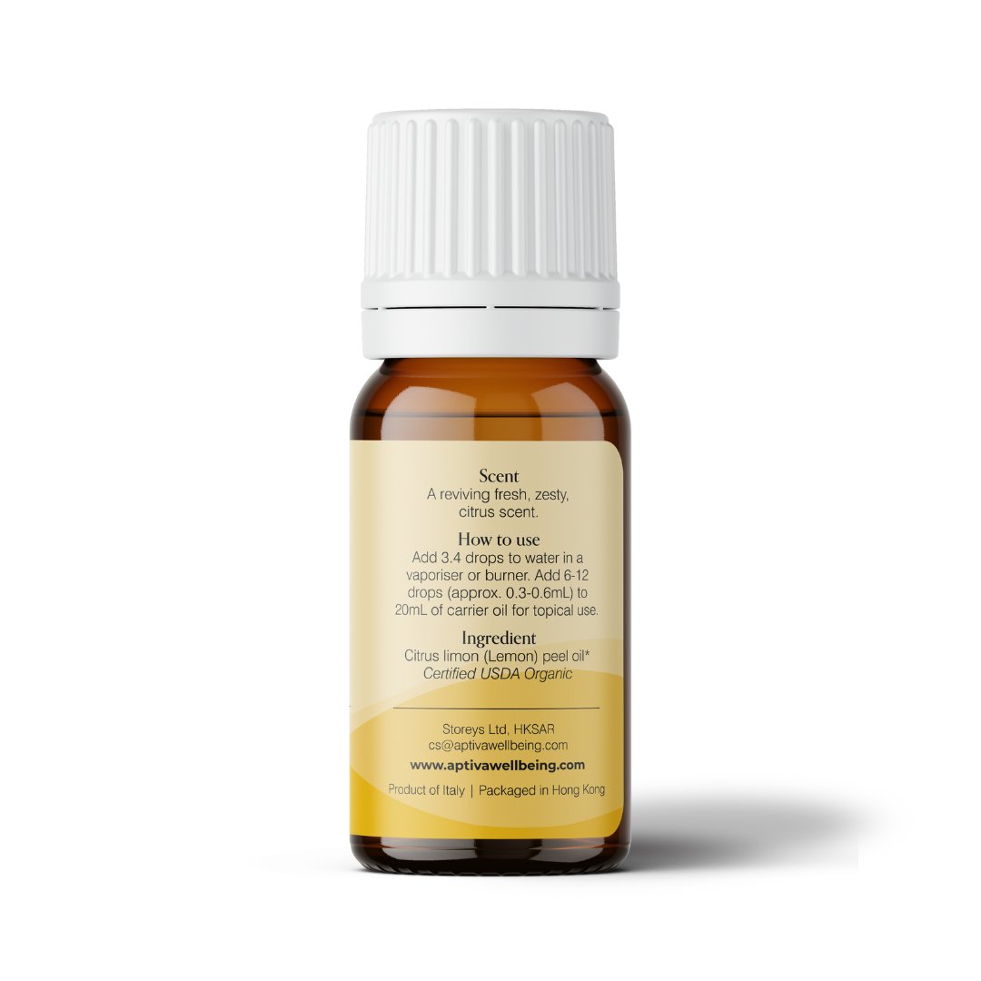 Organic Lemon Essential Oil - APTIVA