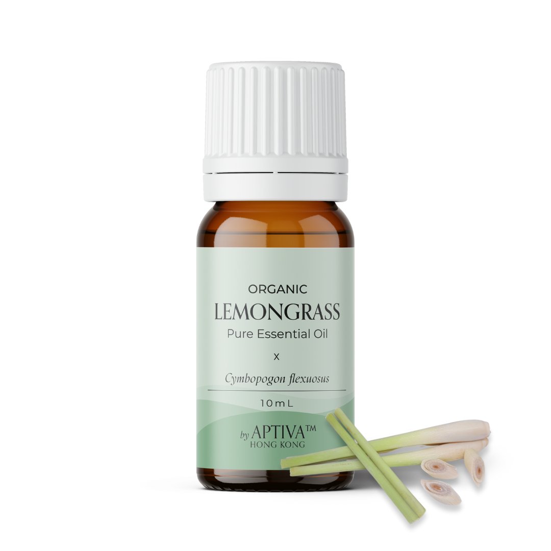 Organic Lemongrass Essential Oil - APTIVA 30mL Essential Oil