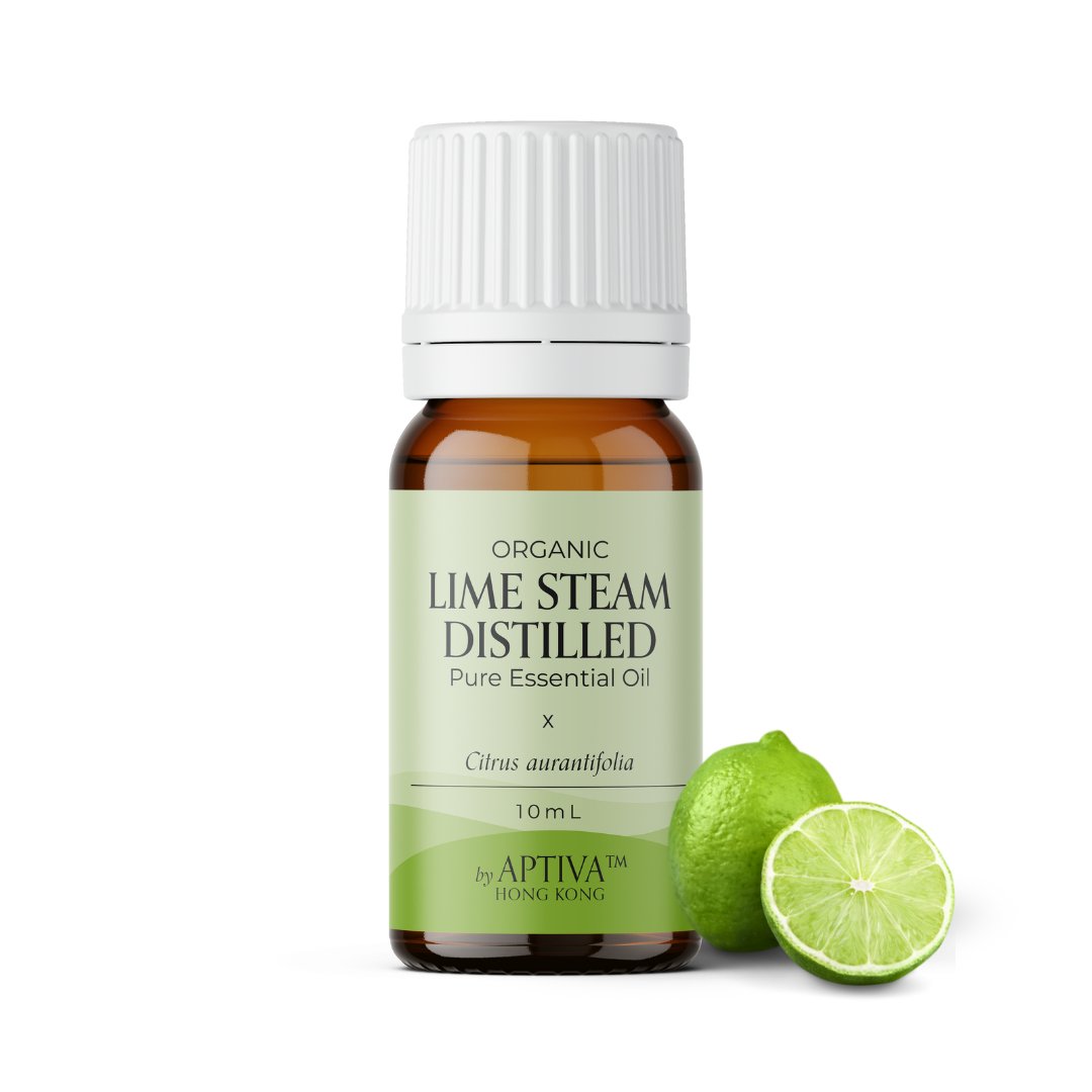 Organic Lime Steam Distilled Essential Oil - APTIVA Default Title Essential Oil