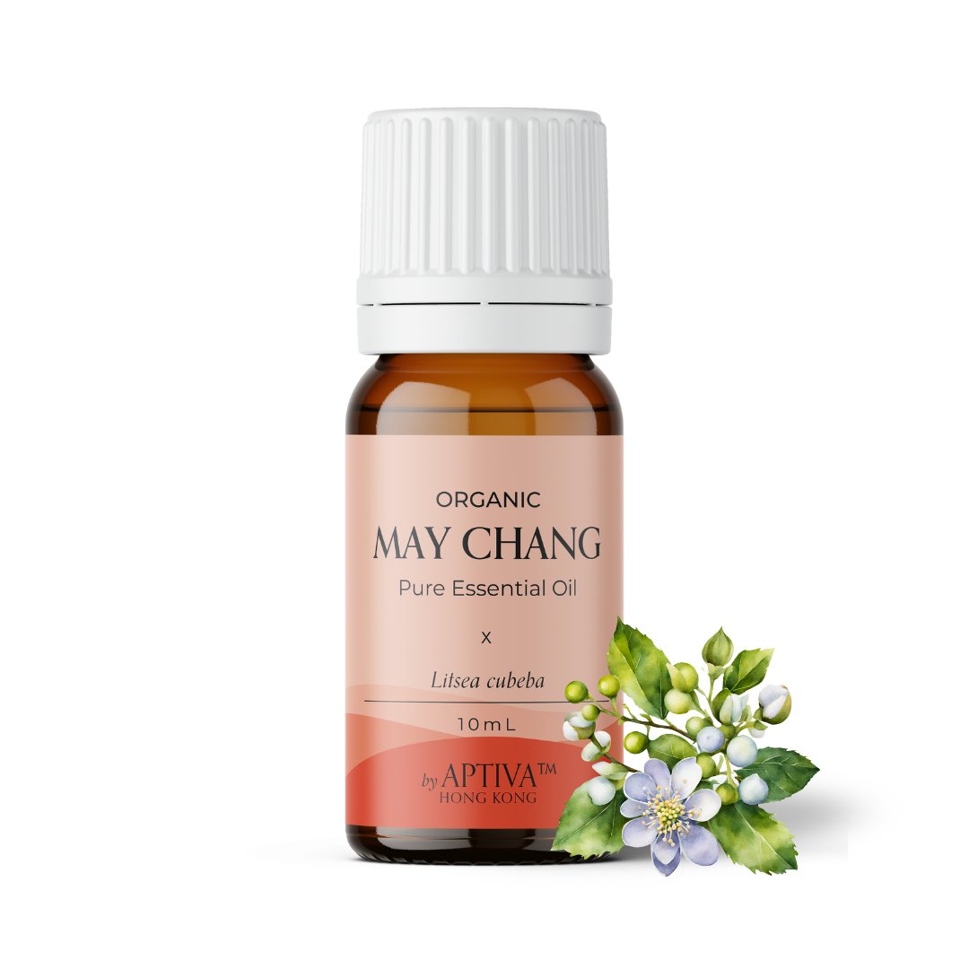 Organic May Chang (Litsea Cubeba) Essential Oil - APTIVA 10mL Essential Oil