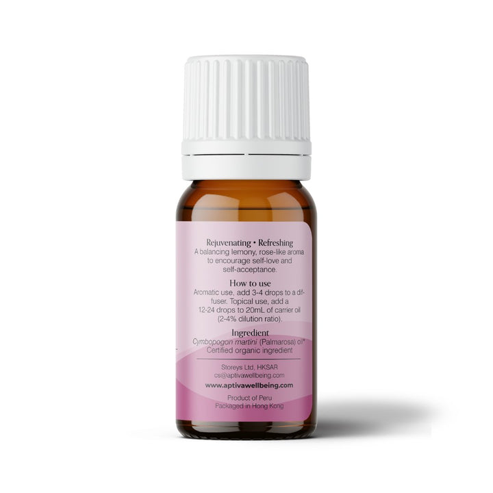 Organic Palmarosa Essential Oil - APTIVA Essential Oil