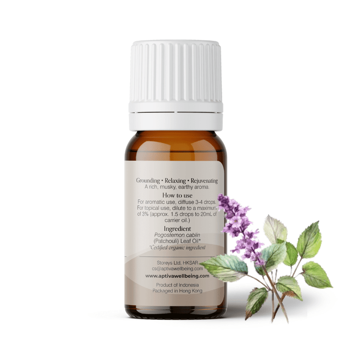 Organic Patchouli Essential Oil - APTIVA