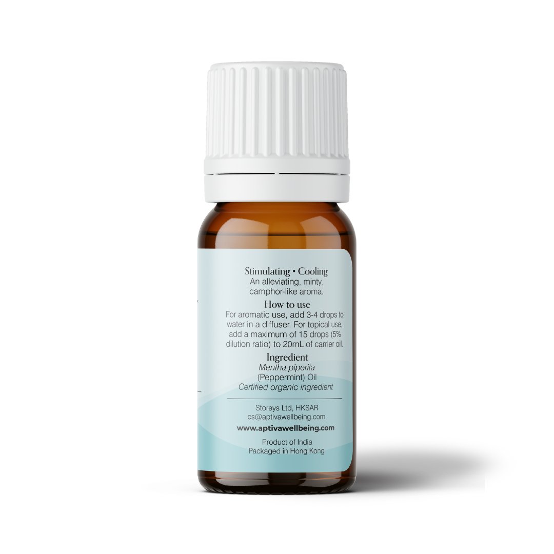 Organic Peppermint Essential Oil - APTIVA Essential Oil