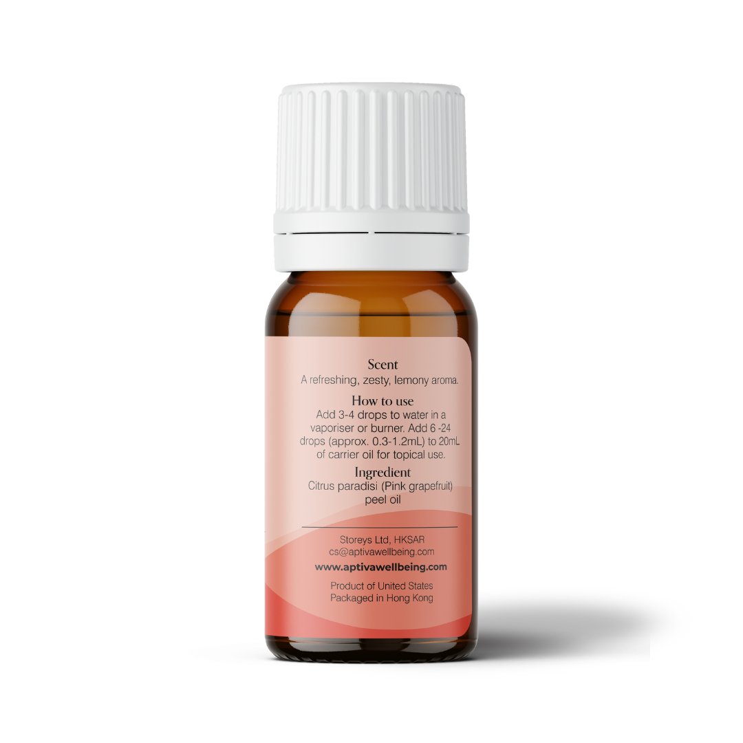 Organic Pink Grapefruit Essential Oil - APTIVA