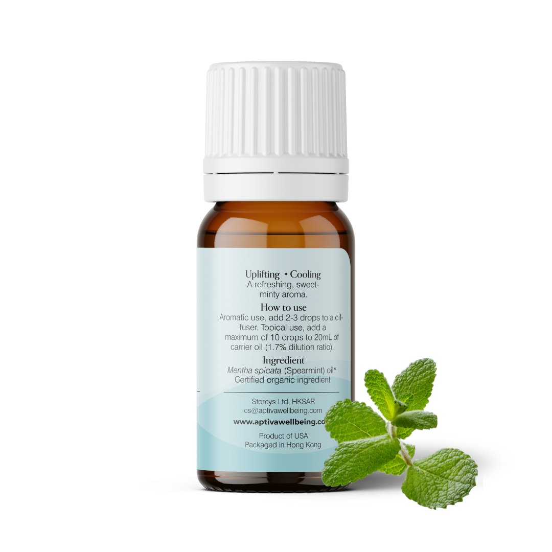 Organic Spearmint Essential Oil - APTIVA