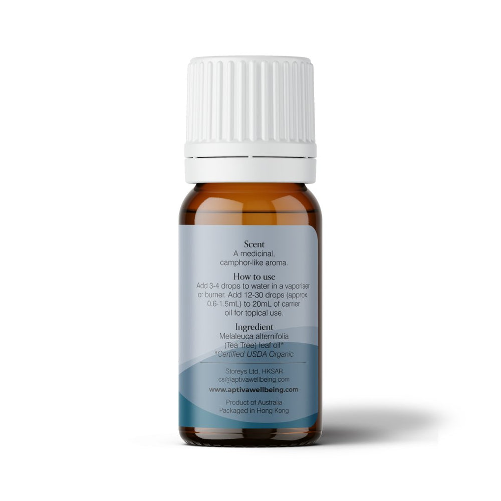 Organic Tea Tree Essential Oil - APTIVA Essential Oil