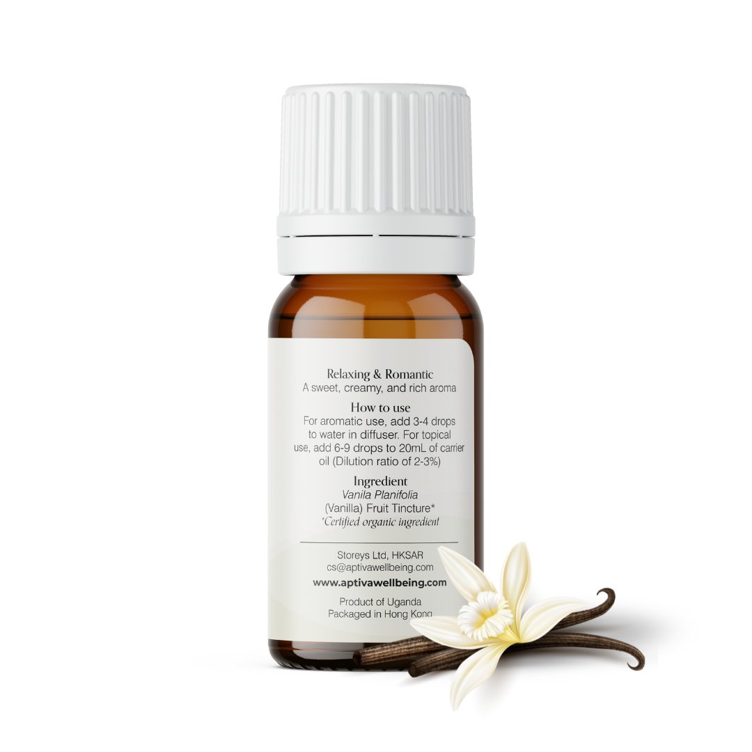 Organic Vanilla Botanical Extract - APTIVA Essential Oil