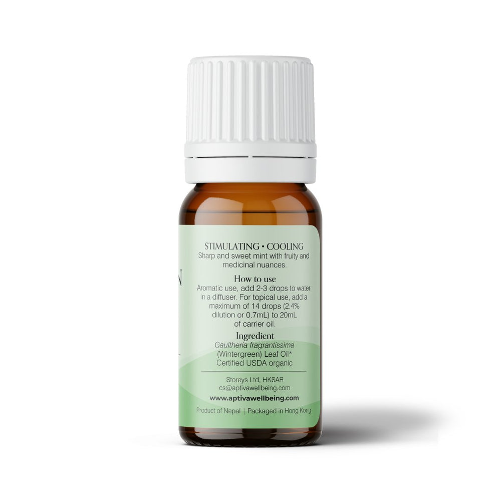 Organic Wintergreen Essential Oil - APTIVA