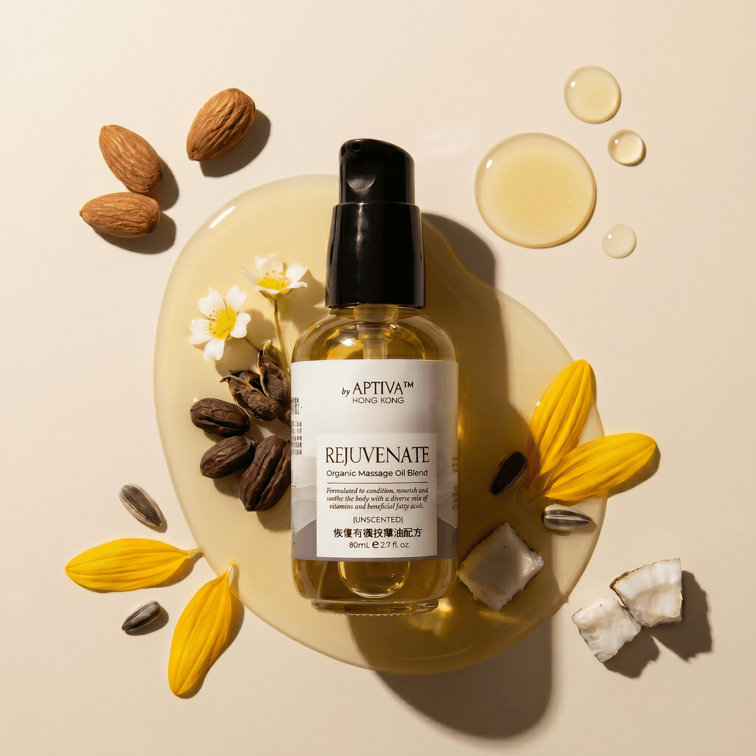 REJUVENATE Organic Massage Oil (Unscented) - APTIVA