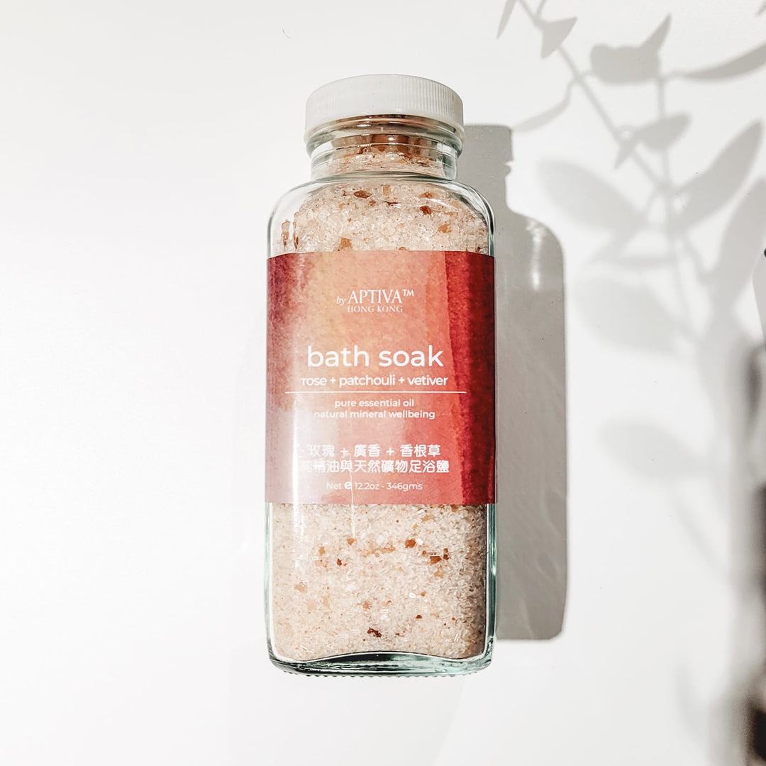 Rose + Patchouli + Vetiver Bath Soak - APTIVA