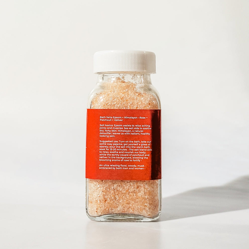 Rose + Patchouli + Vetiver Bath Soak - APTIVA