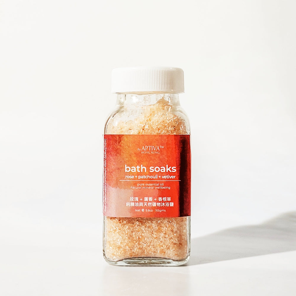 Rose + Patchouli + Vetiver Bath Soak - APTIVA