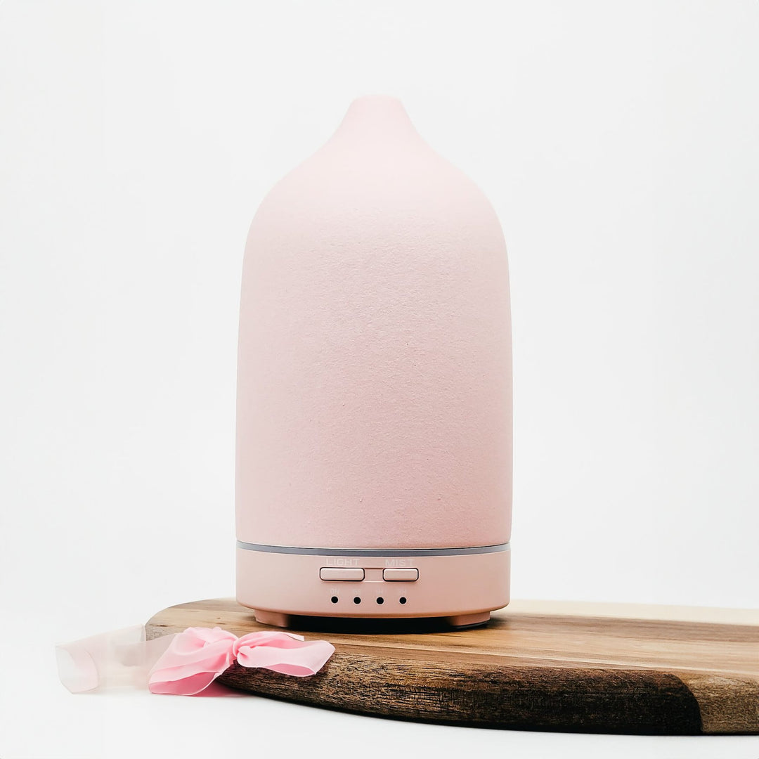 SIMPLY Blush Porcelain Diffuser - APTIVA Aroma Diffuser