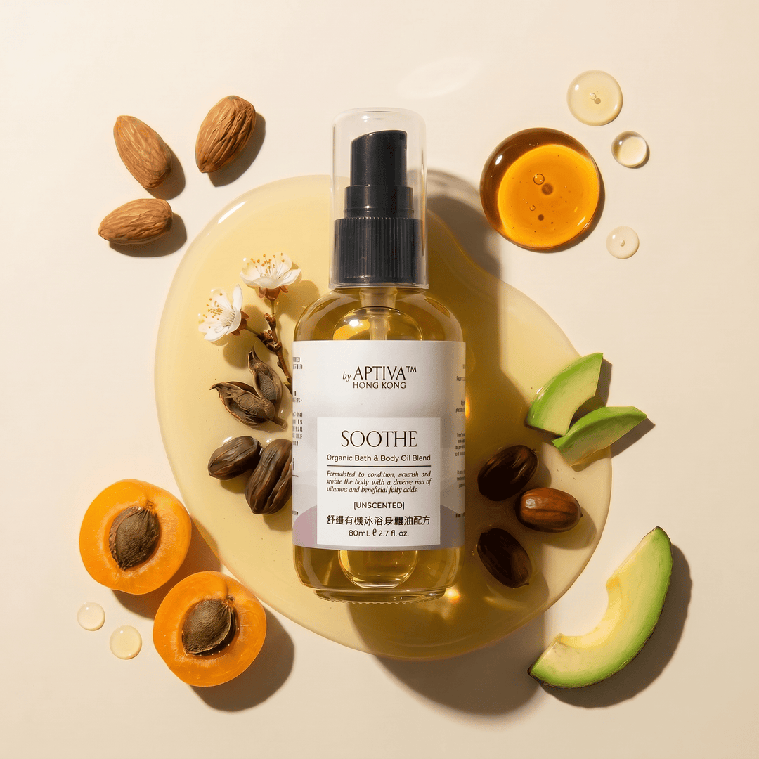SOOTHE Organic Bath & Body Oil (Unscented) - APTIVA