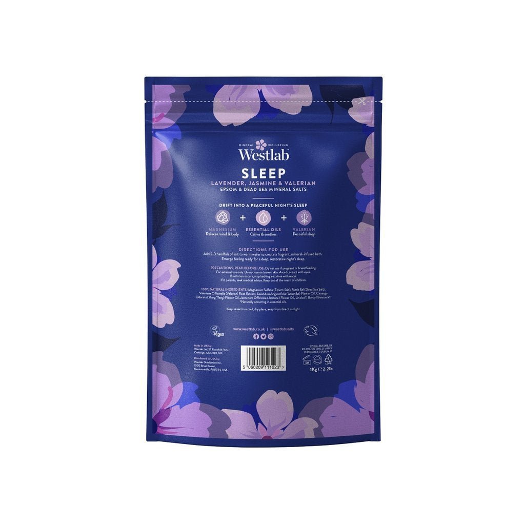 Westlab SLEEP Bath Salts - APTIVA Bath Additives