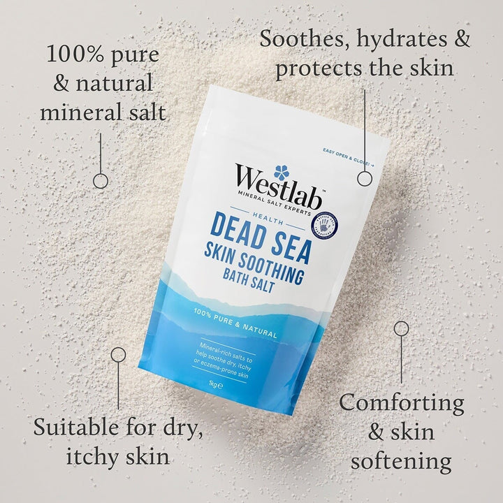 Dead Sea Skin Soothing Bath Salt (New Packaging)